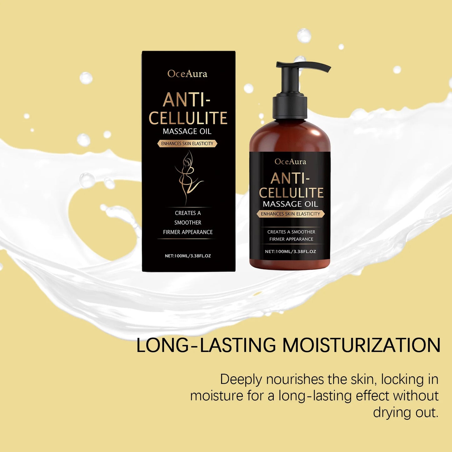 Body Firming Oil anti Cellulite Improve Sagging Tightening Nourishing Dry Skin Brightening Body Hydrating Massage Essential Oil